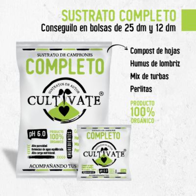 Sustrato Cultivate Completo