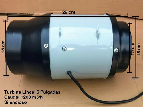 Turbina 6" Lineal