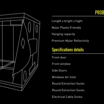Garden Highpro – Carpa Probox Basic 240