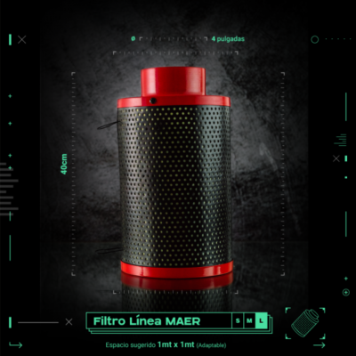 Grower Things – Filtro Carbón Activado  «L»