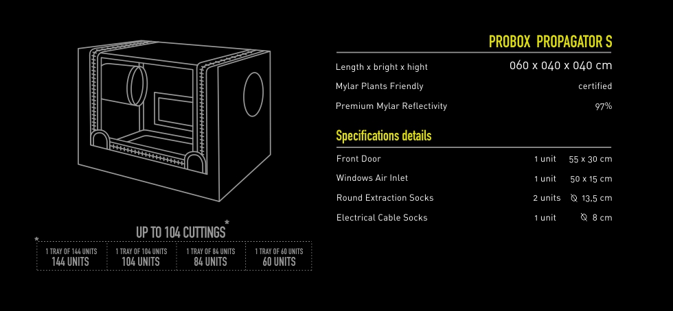 Garden Highpro - Carpa Probox Indoor Propagator - Imagen 2